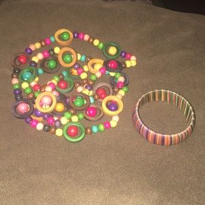 Vintage necklace and bracelet